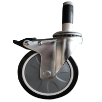 5" Locking Swivel Casters for Wire Shelving